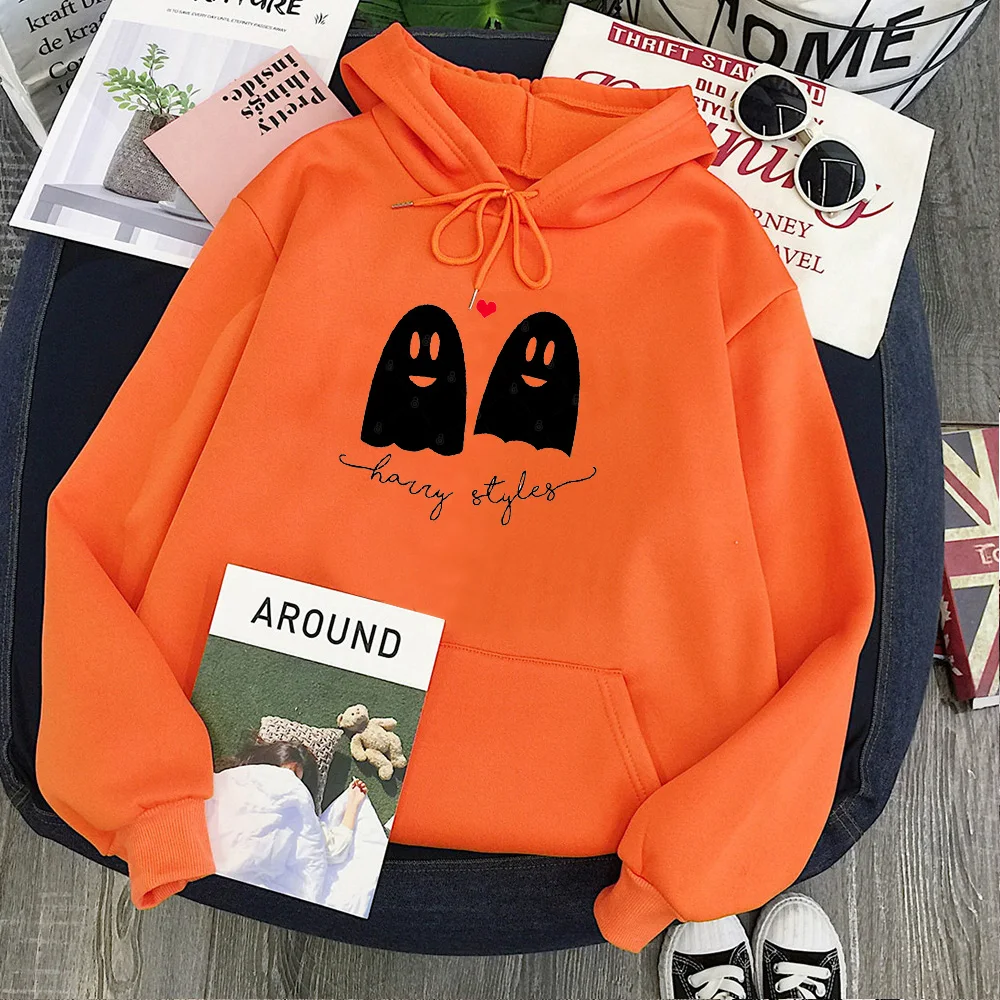 

Love Hoodie Fall 2021 Men Tops Print Treat People with Kindness Plus Size Hoodies Two Ghosts Clothes Streetwear