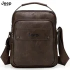 Мужская сумка-мессенджер JEEP BULUO, Оранжевая Сумка На плечевом ремне, Повседневная деловая сумка, все сезоны,