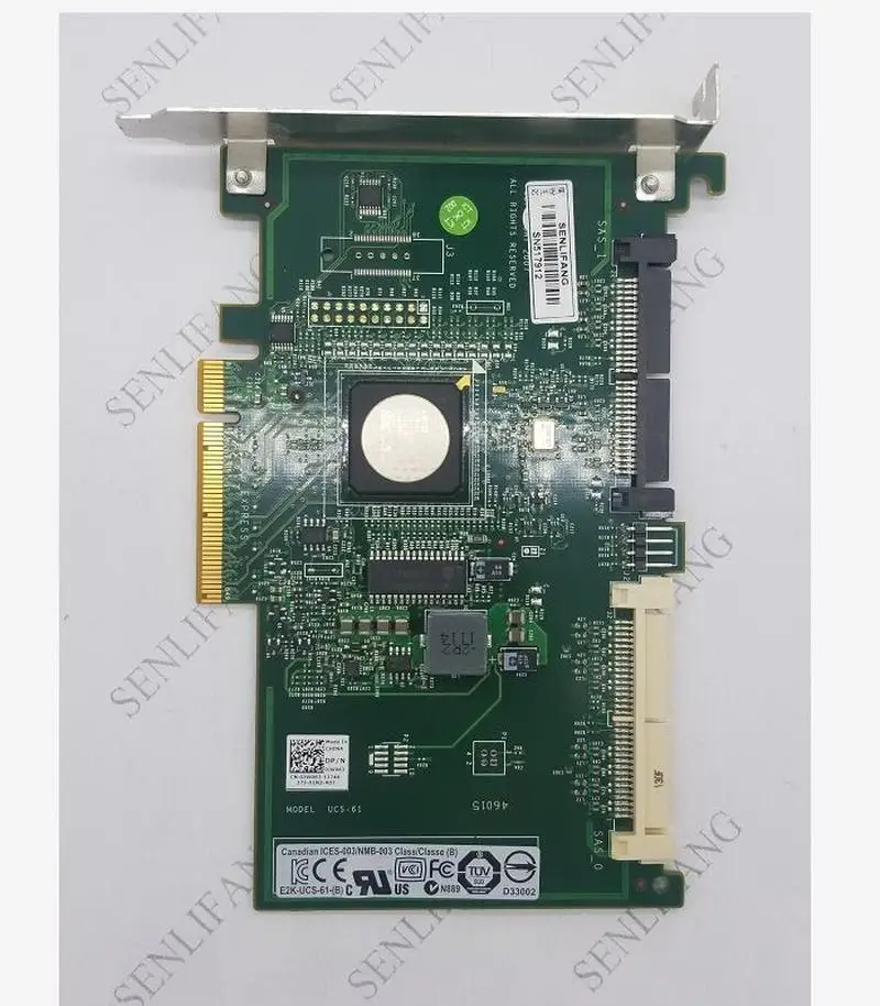Рабочий адаптер CR679 JW063 YK838 для DELL PERC 6IR R610 R710 8 портов SATA SAS HDD RAID контроллер карта хост-карта хорошо протестирована