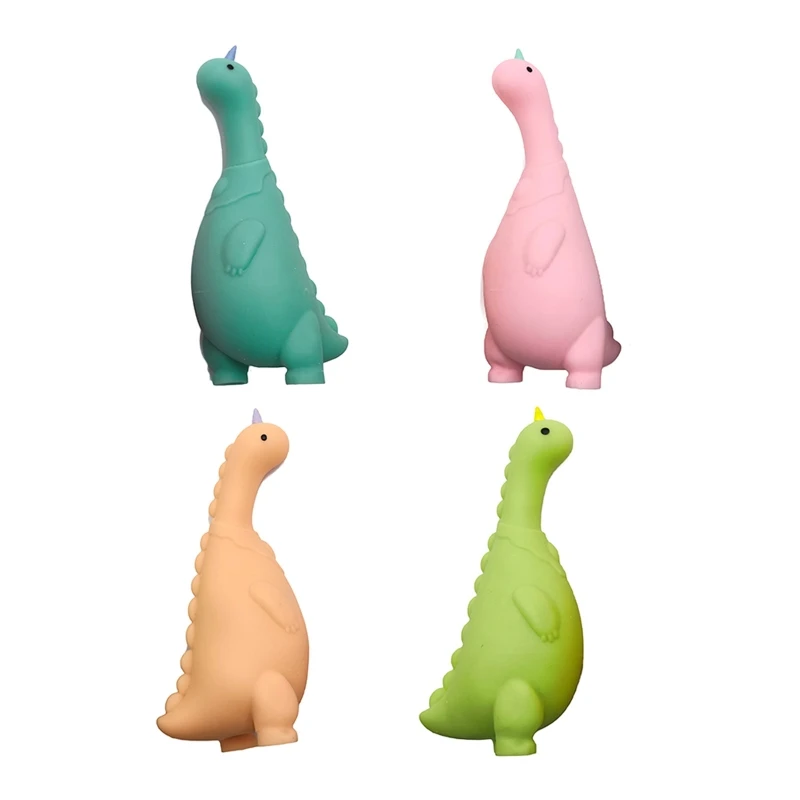 

Hand Stretchy Toy Kawaii Squeeze Dinosaur Sensory Fidget Novelty Gag for Kids OCD Stress Release Cute Photostudio Props