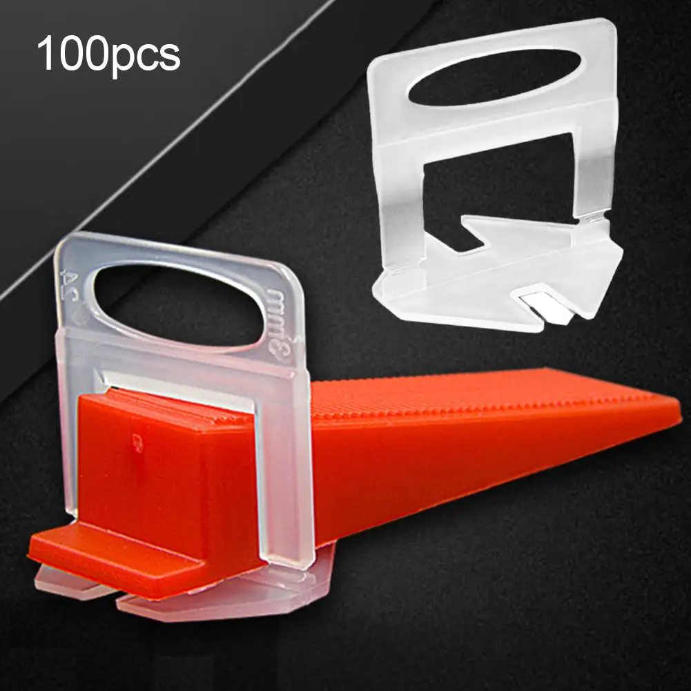 

1.0/1.5/2.0/2.5/3mm Leveling Spacer Clips Tiling Installation Tool base leveler insert auxiliary cross card positioning tool
