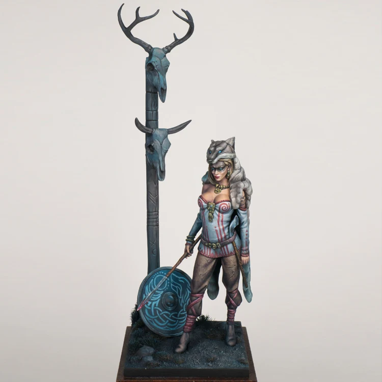 

70mm Resin Model figure GK GERMANIC BARBARIAN Unassembled and unpainted kit