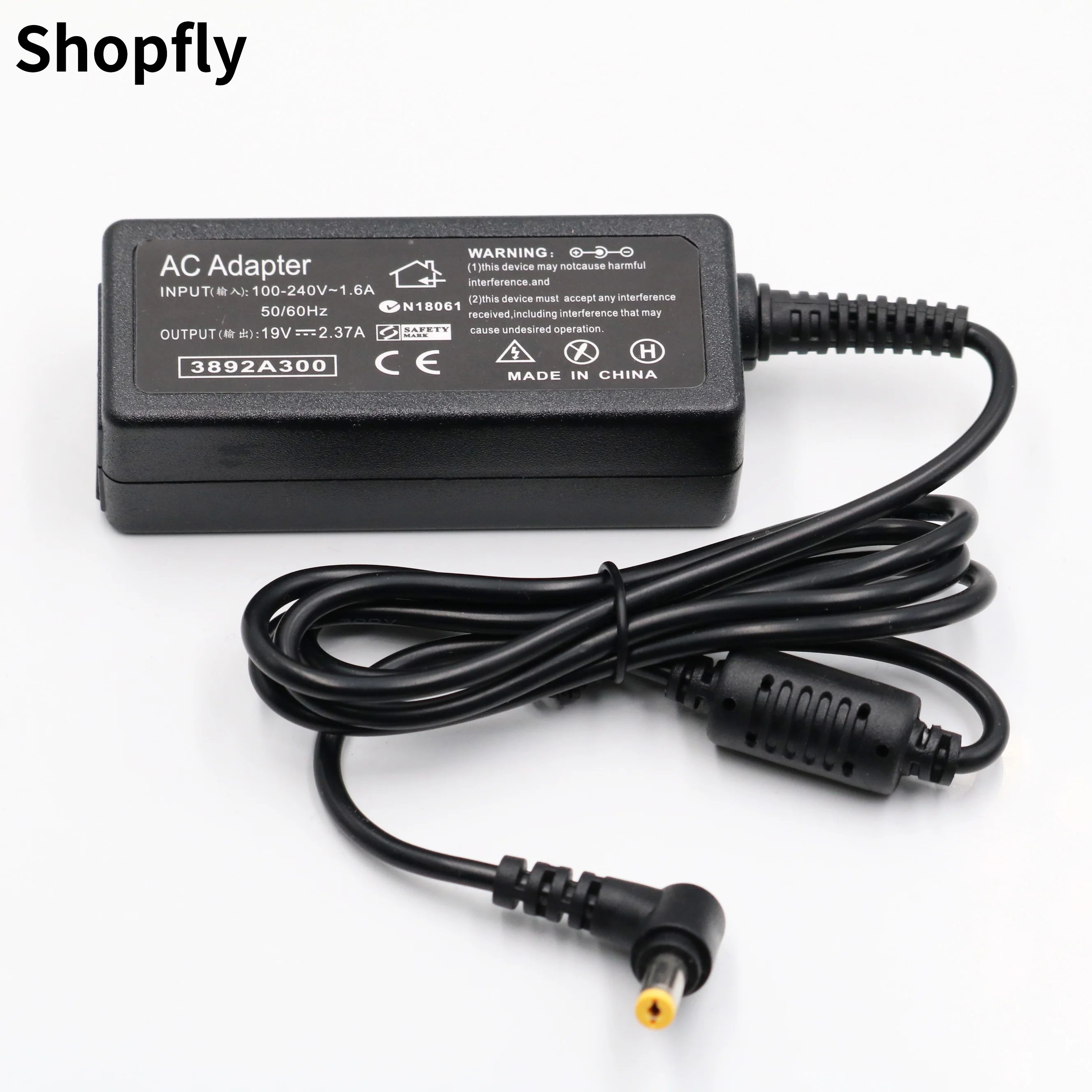 

19V 2.37A AC power adapter laptop charger for Acer Aspire ES1-512 ES1-522 ES1-523 ES1-524 ES1-531 ES1-533 ES1-571 ES1-572