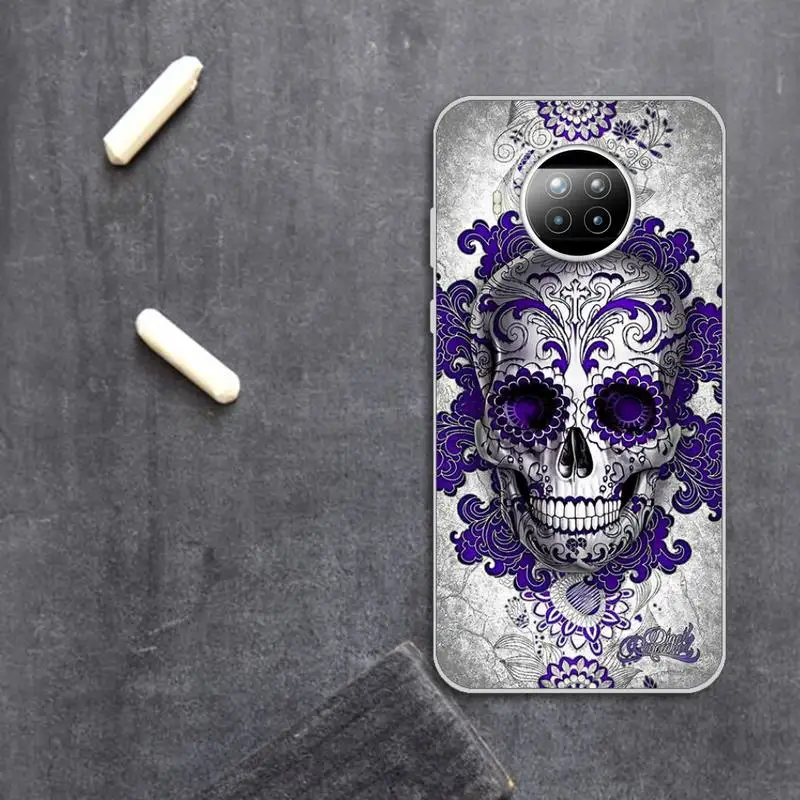

Phone Case For Xiaomi Redmi note 10 t 8 9 pro lite 11 Retro fruit art painting marble cat animal pattern