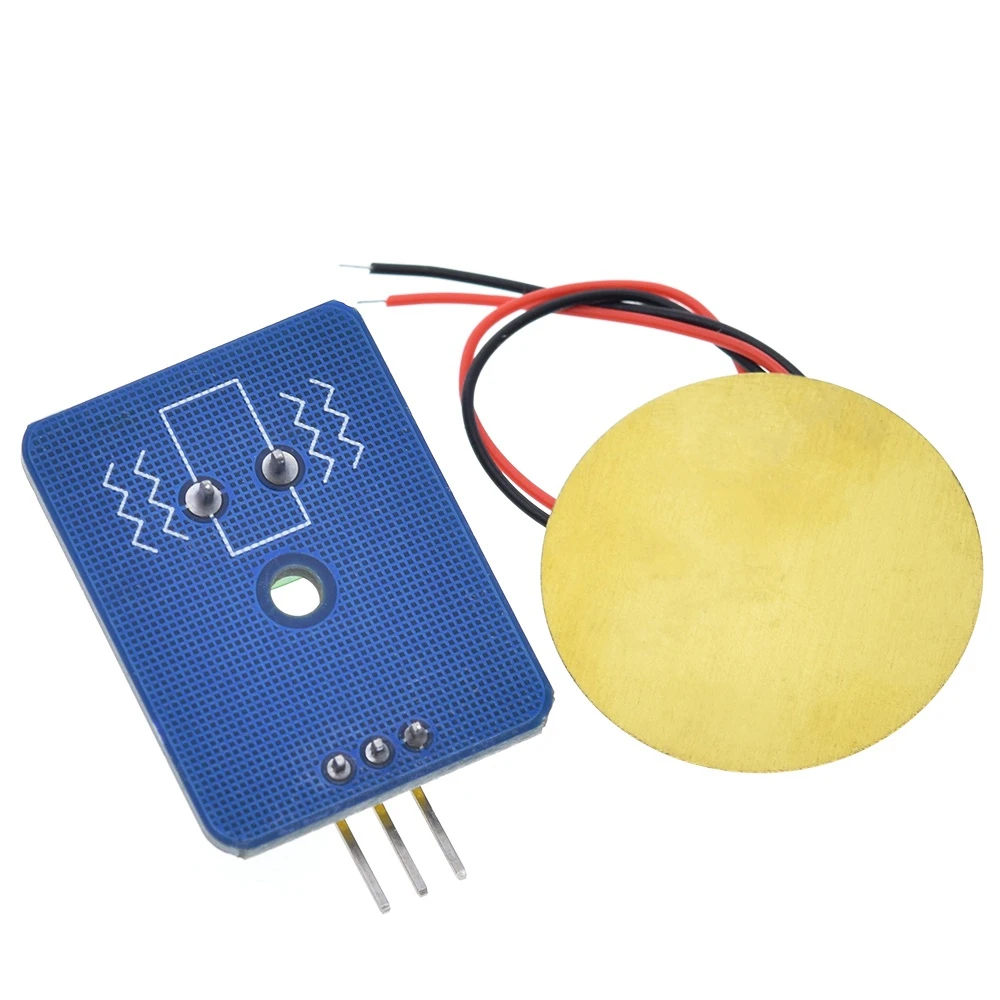DIY KIT 3 В/5 В керамический пьезо модуль датчика вибрации аналоговый контроллер