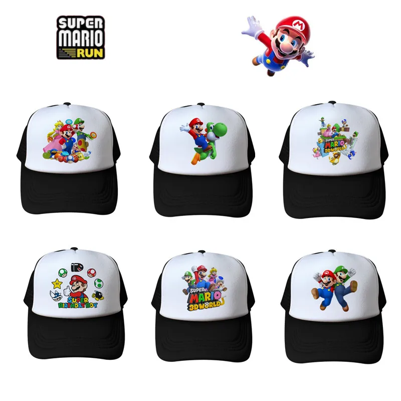 Шляпа от солнца для мужчин и женщин популярная летняя детская шапка в стиле игры