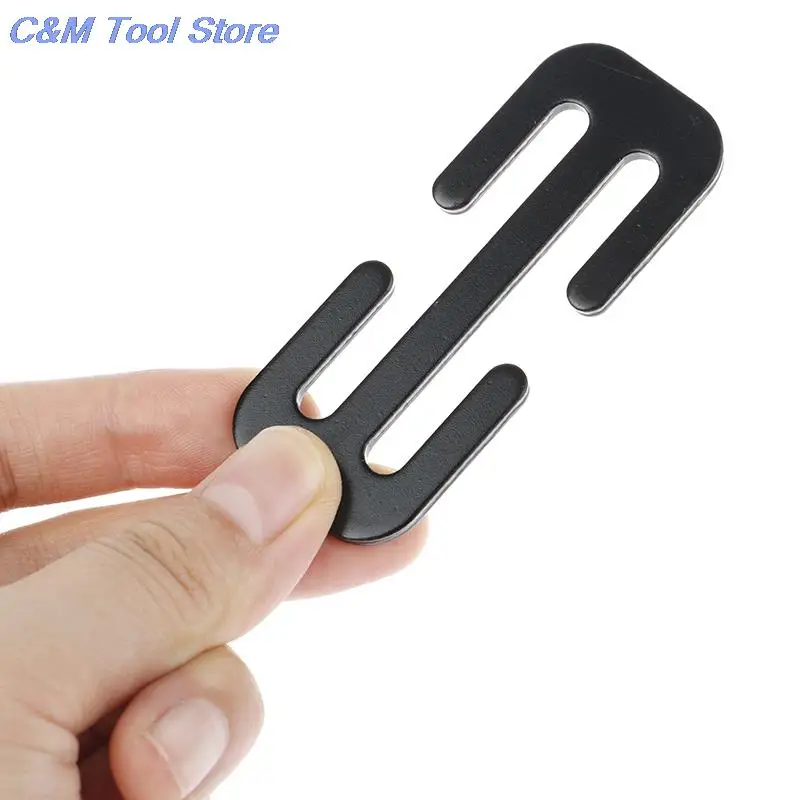 Автомобильный металлический безопасный ремень 38 мм/52 мм автомобильный Зажим для