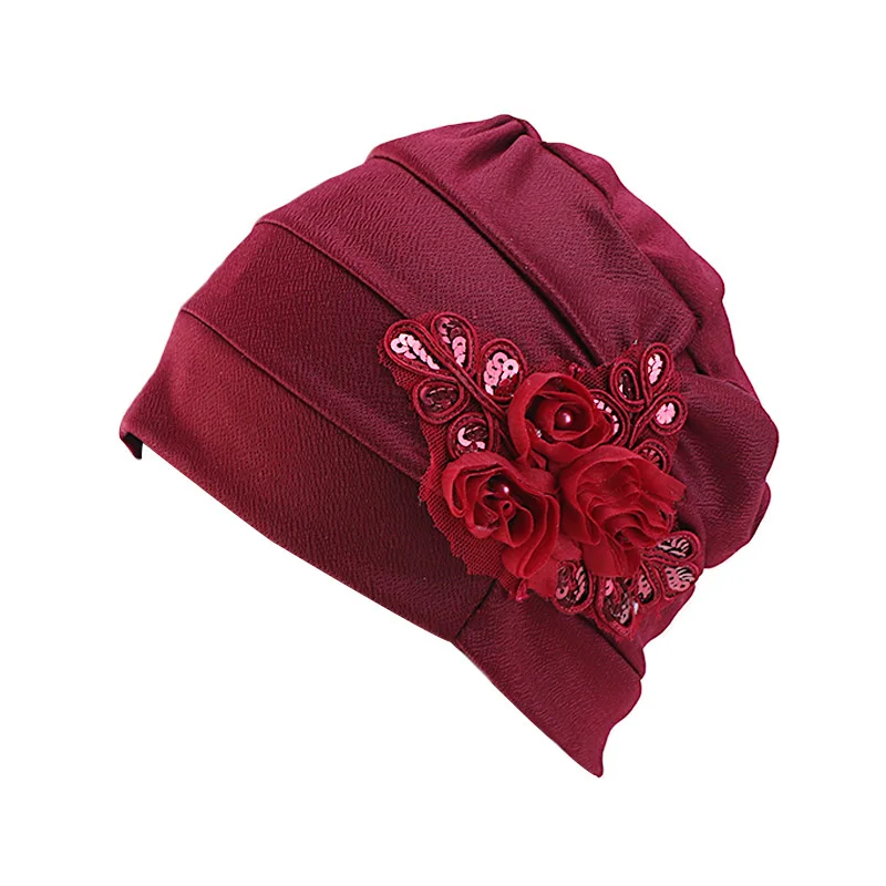 Новый женский хиджаб тюрбан голова Кепка шапка бини женские аксессуары для волос