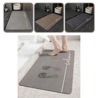 useful bathing room rug super absorbent anti oil foldable rectangle carpet floor mat floor mat