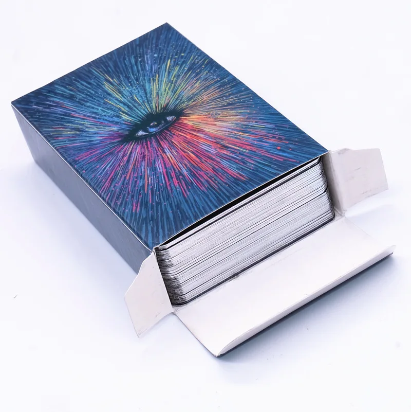 79 шт колода карт Таро &quotсделай сам&quot с серебристым покрытием Призма видения