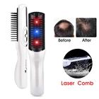 Электрический инфракрасный бриллиантовый массажер, расческа для предотвращения выпадения волос, для роста волос, бриллиантовый Массажер для ухода за волосами