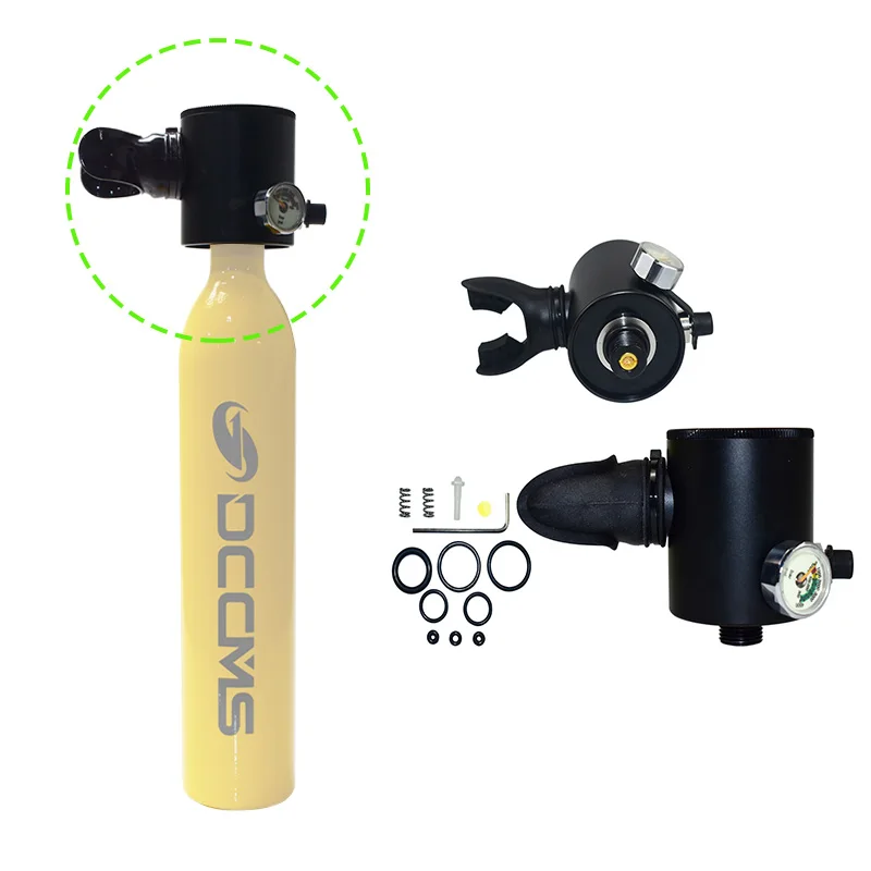 Миниатюрная головка клапана кислородного бака для дайвинга M18 * 1 5 резьбовой