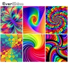 EverShine абстрактные картины по номерам картины по номерам красками на холсте мандала искусство подарок