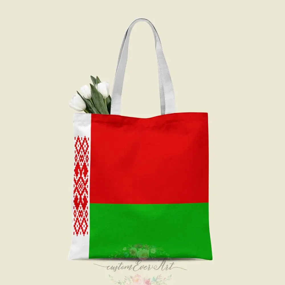 

Belarus tote bag custom canvas tote bags for women for teacher Birthday Bags Gift Bag personalized gifts