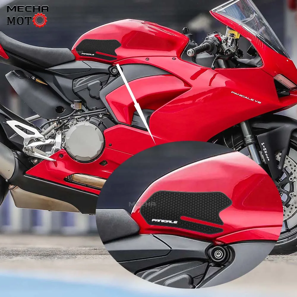 Для DUCATI PANIGALE V2 2021 коврик для бака мотоцикла Тяговая боковая подушка газовый