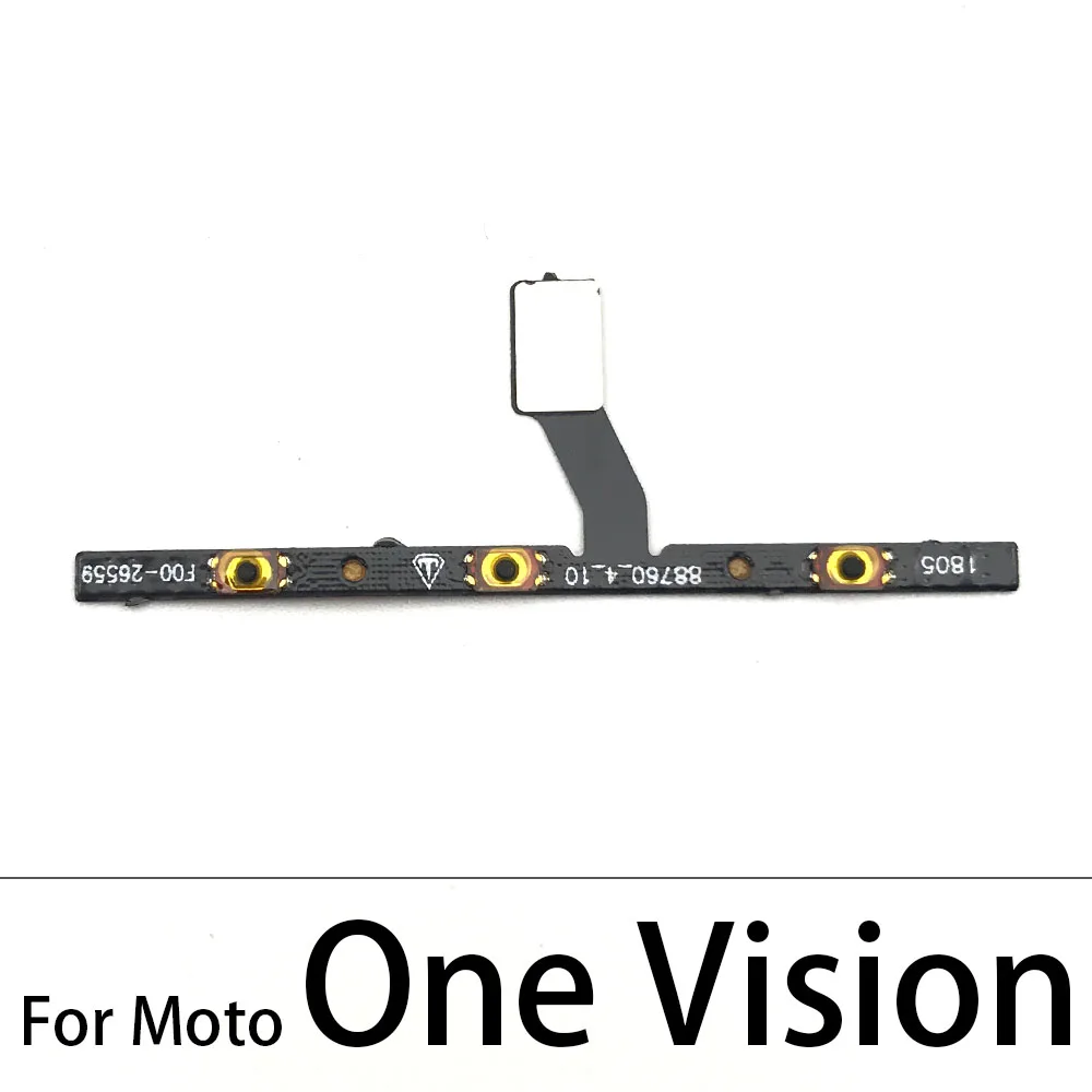 Кнопка включения/выключения громкости для Motorola Moto M C E4 E3 Z3 Plus Play E7 X3 X2 X One Action vision Zoom