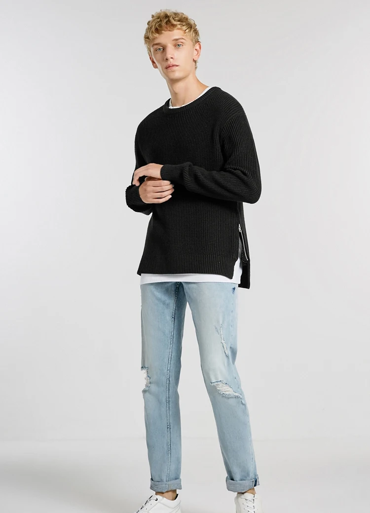JackJones мужской Однотонный свитер с круглым вырезом 218425502
