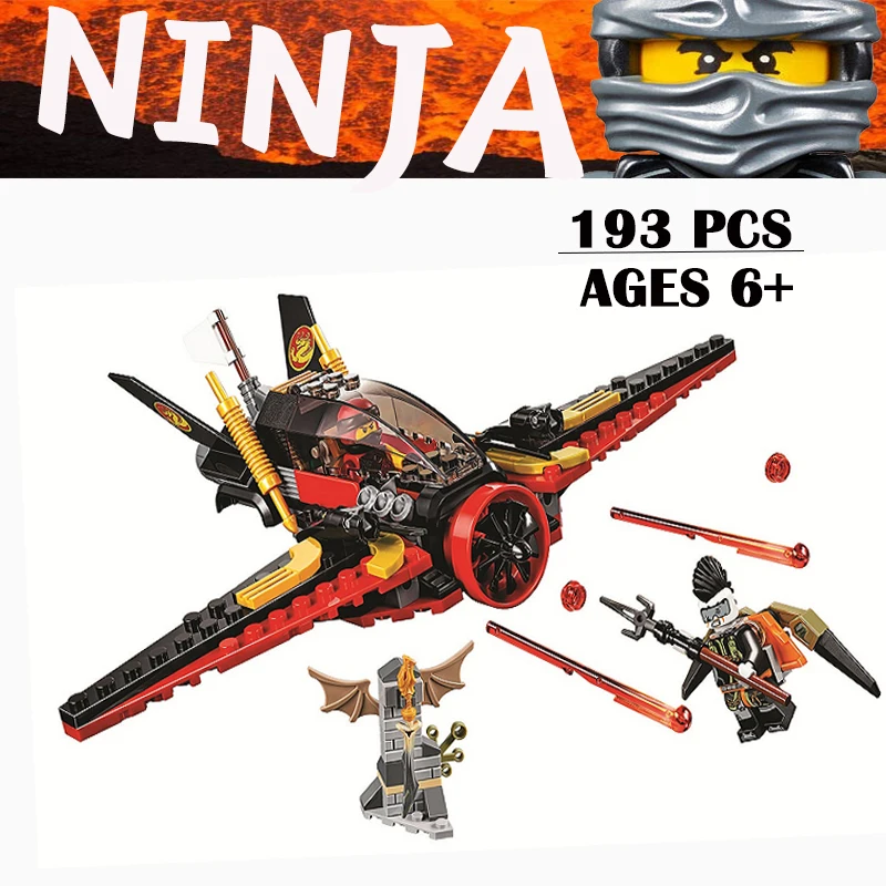 

Ninja Sets Bricks Toy Hunted Jet Model Building Blocks Japanese Anime Toys Boys Kids Children Toys Gifts