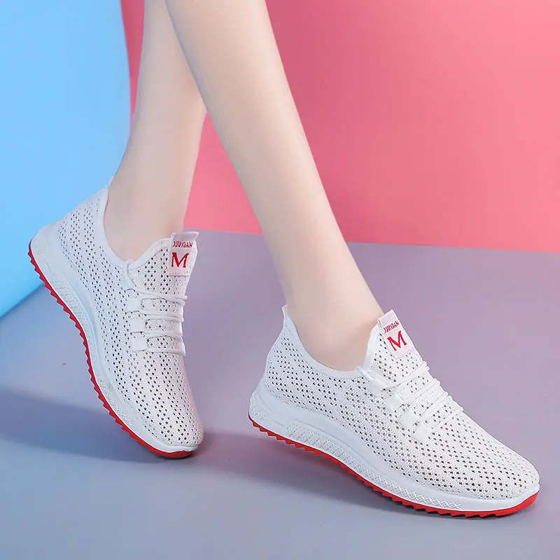 Tenis feminino/Женская теннисная обувь г. Дешевые всесезонные женские туфли ультралегкие Кроссовки Женская Уличная обувь для фитнеса