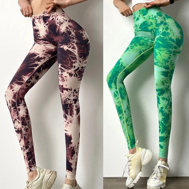 

Женские Штаны Для Йоги из пузырчатой ткани, леггинсы с завышенной талией, дышащие трико с карманами для тренировок и подтяжки живота