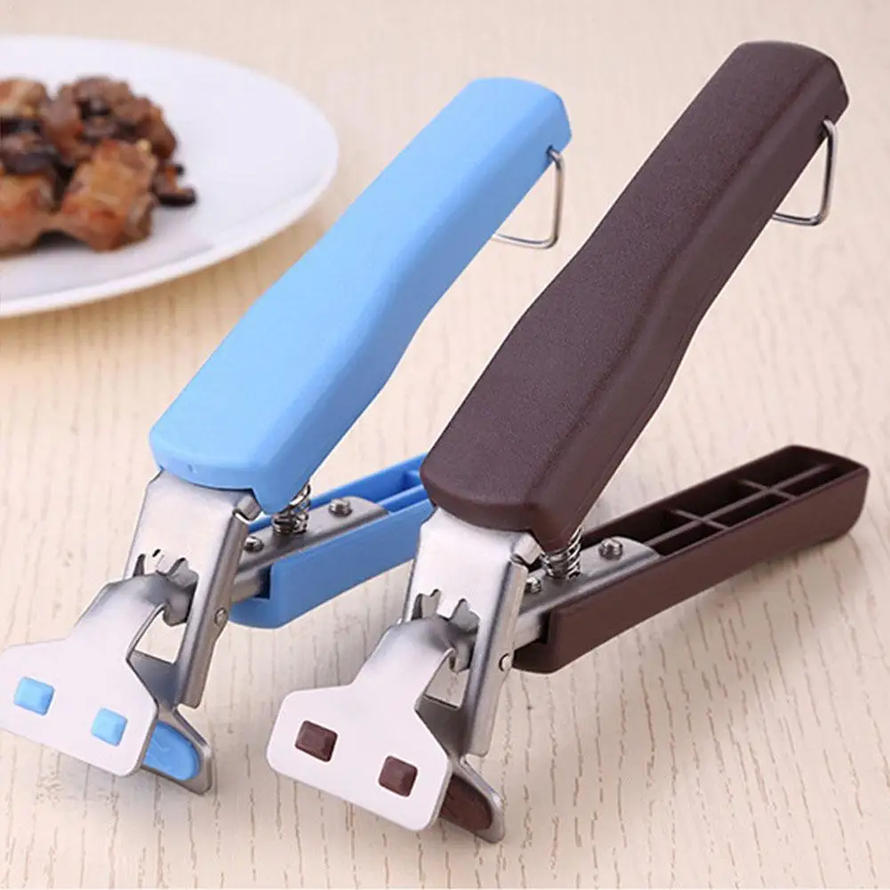 Anti-scalding Dish Clamp Bowl Holder Clip Hot Handle Kitchen Gripper Pot Silicone Retriever Tool Plate Pan T L4O5 | Дом и сад
