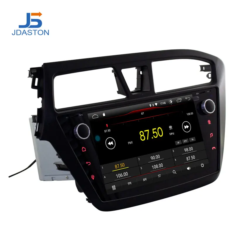 JDASTON " Android 10,0 автомобильный мультимедийный плеер для HYUNDAI i20 gps навигация 2 Din автомагнитола аудио рулевое колесо wifi RDS карта