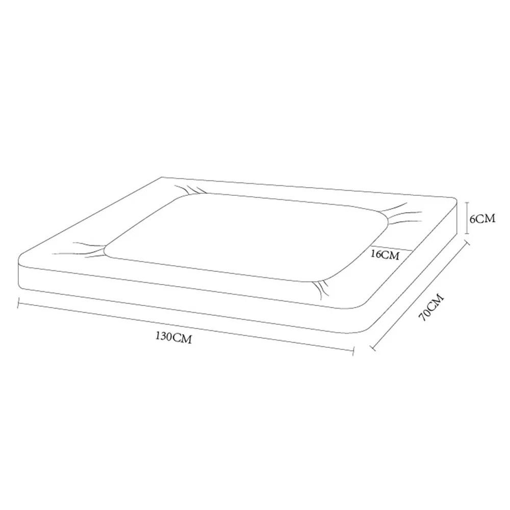 100% хлопок простыня для детской кровати мягкий дышащий матрас мультяшное