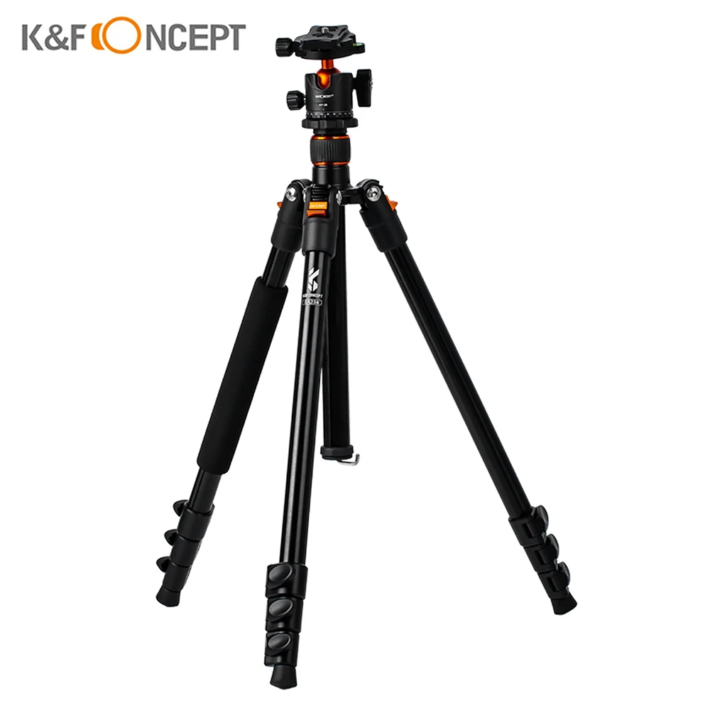 

K & F CONCEPT Камера штатив-Трипод с панорамной 360 ° поворотная пластина быстрого крепления с шаровой головкой для беззеркальная камера DSLR Камера...