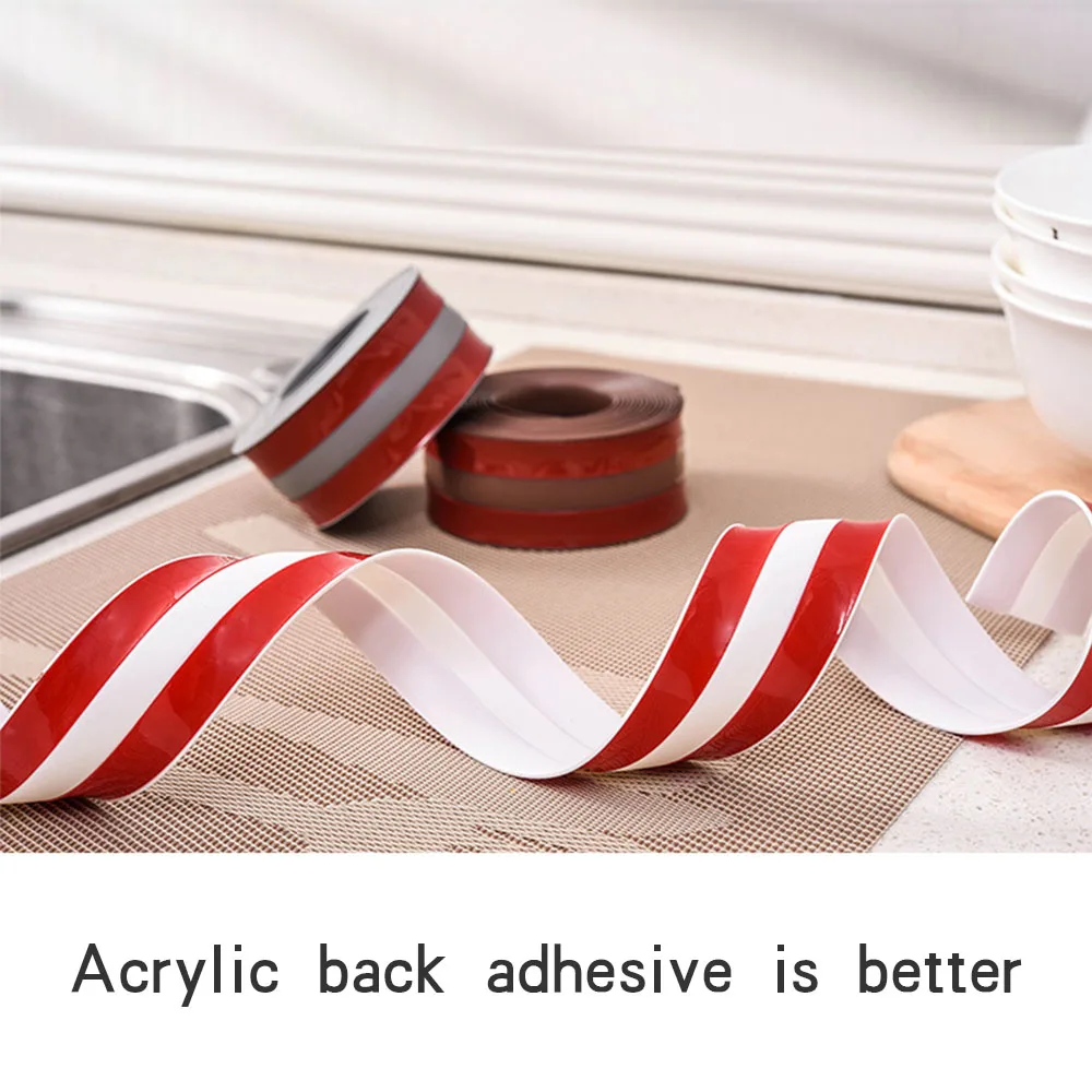 Уплотнительная лента для душевой раковины 3 2 м герметичные ленты самоклеящиеся