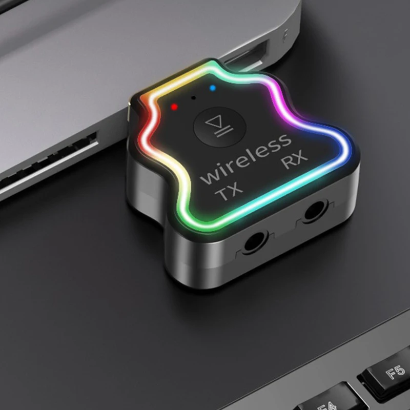 Автомобильный Bluetooth-адаптер Aux USB-передатчик и приемник для ТВ ПК ноутбука