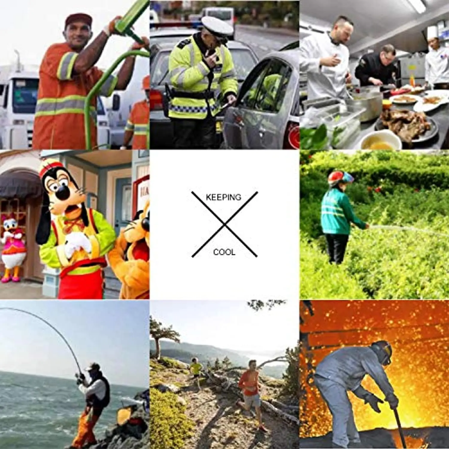 Охлаждающий Регулируемый ледовой жилет дышащий Удобный психический снаряжение