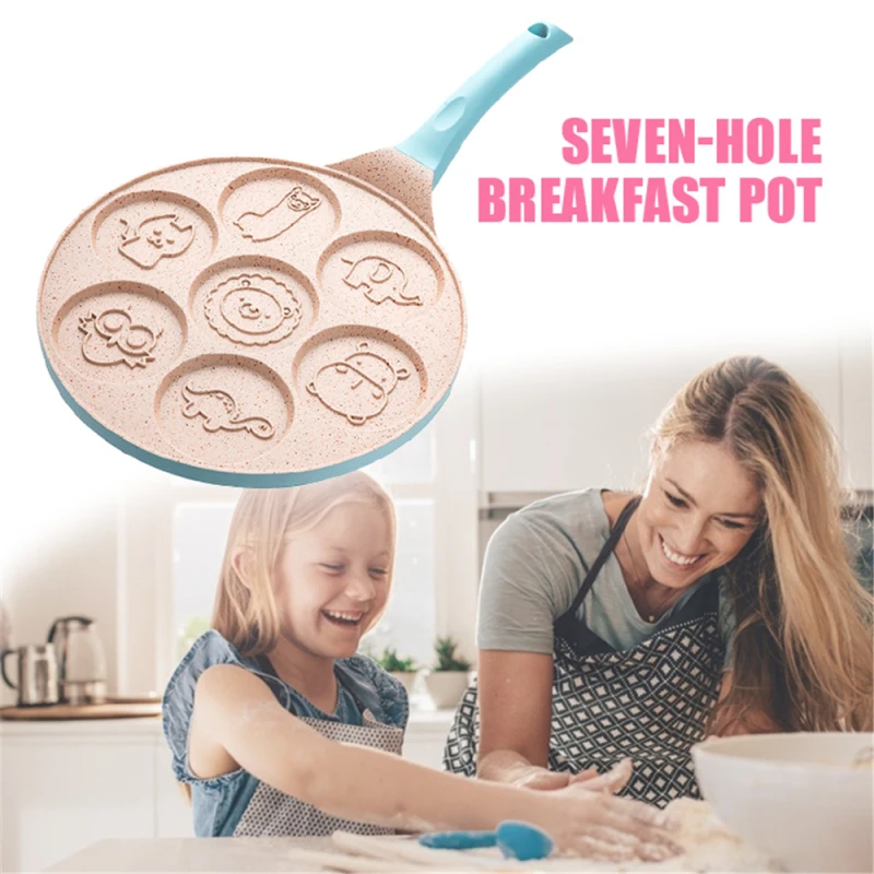 

Pancake Pan Non stick Pan Pancake Pan Children's Pancake Mold Non-stick Pan Roaster 7 Animals