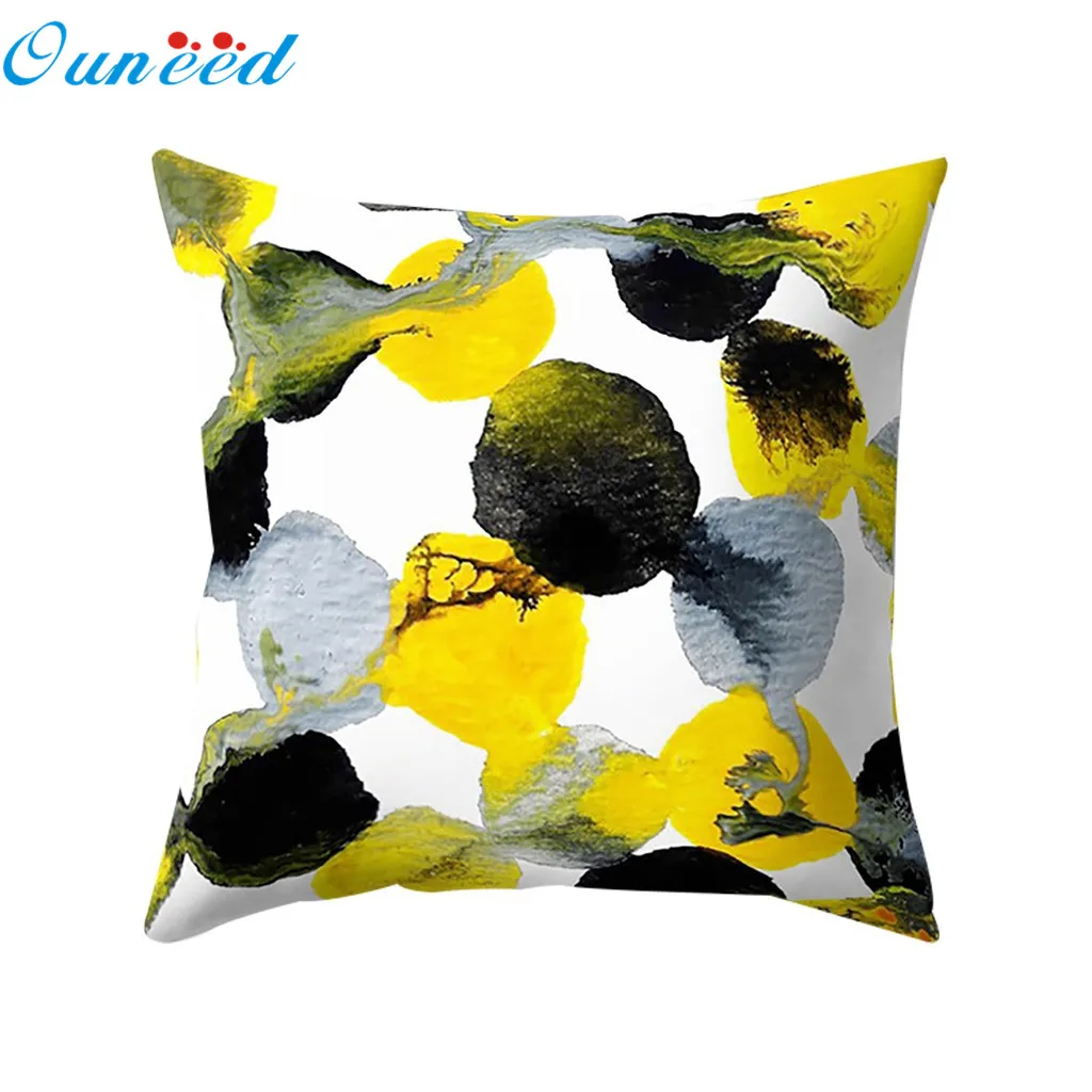 Чехол для подушки Ouneed наволочка из полиэстера с креативным художественным