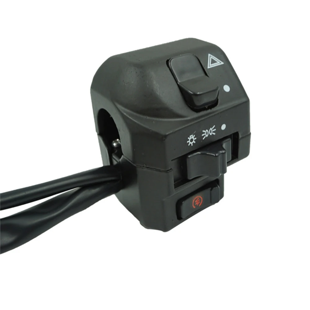 

Handlebar Motorcycle Switch For Honda Black Universal Aluminum 7/8inch