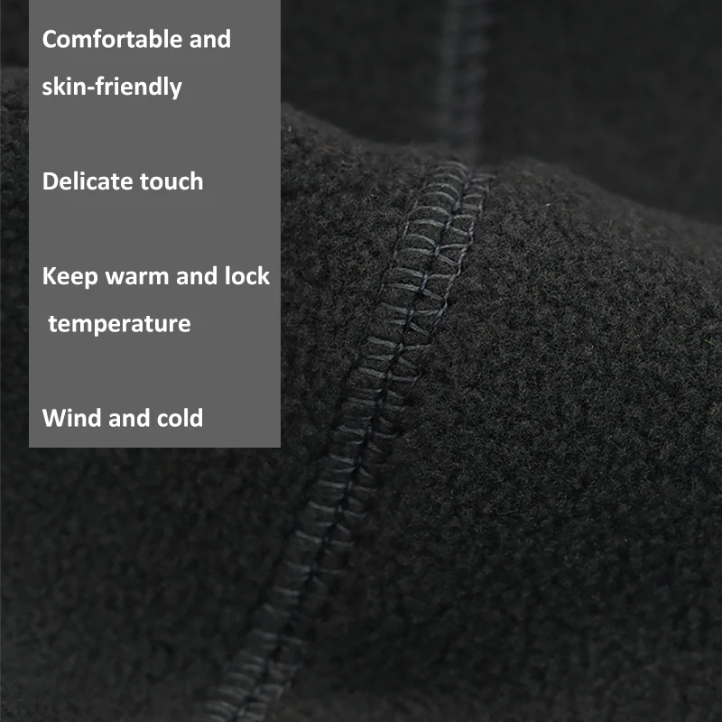 Шапка-утепленная флисовая двухслойная ветрозащитная теплая для альпинизма