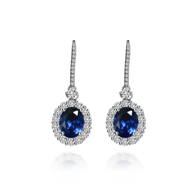 

Designer Fashion 925 Sterling Silver Jewelry 3A Cubic Zirconia Party Earring