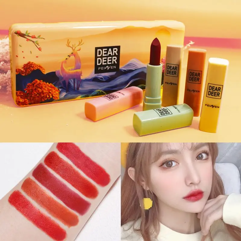 10 шт бархатная матовая губная помада набор стойкая водостойкая увлажняющая