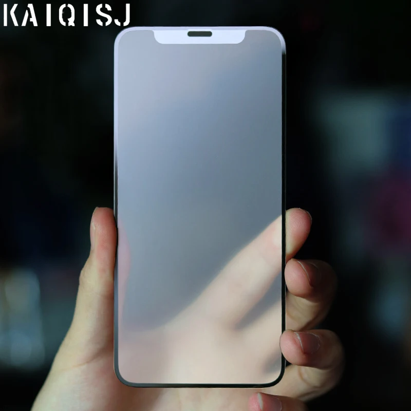 KAIQISJ AG מט מגן זכוכית עבור iphone 12 פרו מקסימום 12 מיני מסך מגן עבור iphone 6 7 8 בתוספת xs max xr מסך הגנה