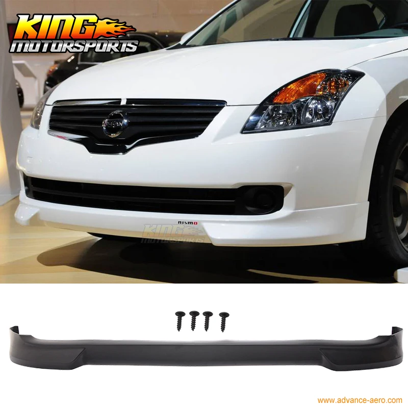 Нисмо спойлер для 07 09 подходит Nissan Altima передний бампер уретан|bumper lip spoiler|front bumper