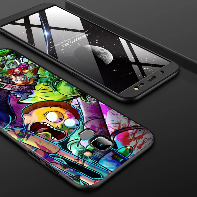 

Hot Anime Funny Dimensional Adventure For Samsung Galaxy J8 J7 Duo J6 J5 Prime J4 Plus J3 J2 Core Black Phone Case