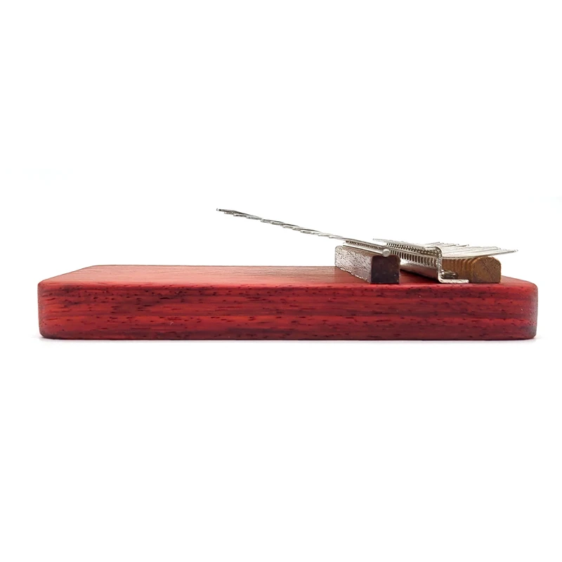 100% Handmade Kalimba 21 Key Keyboard Thumb Piano Padauk Wood Flat Board Calimba Finger Keys Musical Instruments