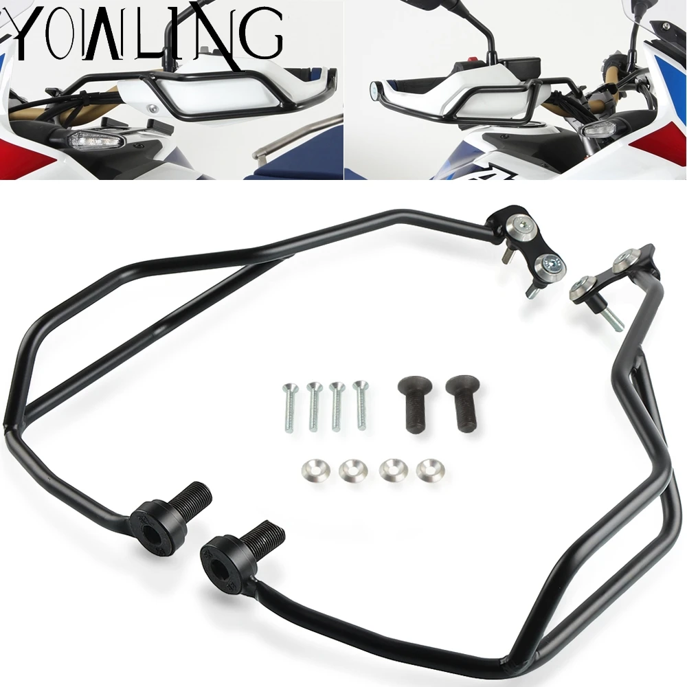 

For Honda Africa Twin CRF1000L 2016 2017 2018 2019 Motorcycle Handguards Handlebar Hand Guard Lever Protection Bracket CRF 1000L