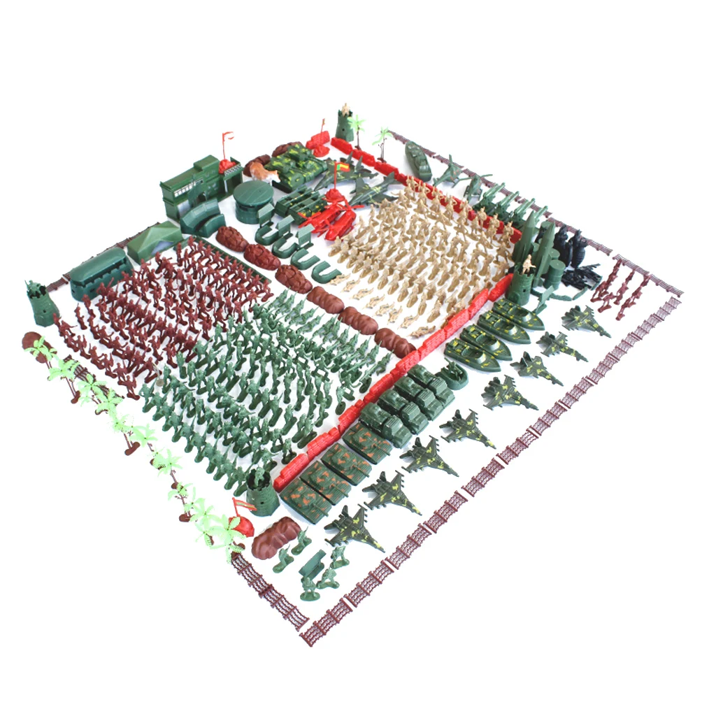 488 штук армейский базовый набор 5 см солдатики и аксессуары в ассортименте