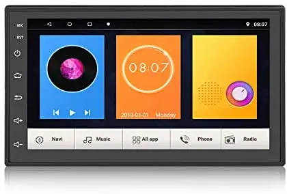 Автомагнитола на Android с GPS навигацией видеоплеером сенсорным экраном и функцией