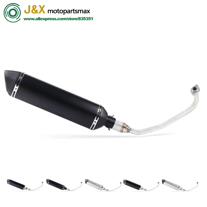 

For honda PCX125 PCX150 PCX 125 150 Motorcycle Scooter Exhaust Muffler Full System Modified Middle Link Pipe Slip On Escape