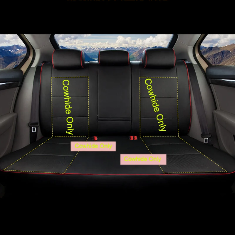 Чехол AUSFTORER из воловьей кожи на 7 сидений для Infiniti QX56 QX80 комплекты чехлов сиденья