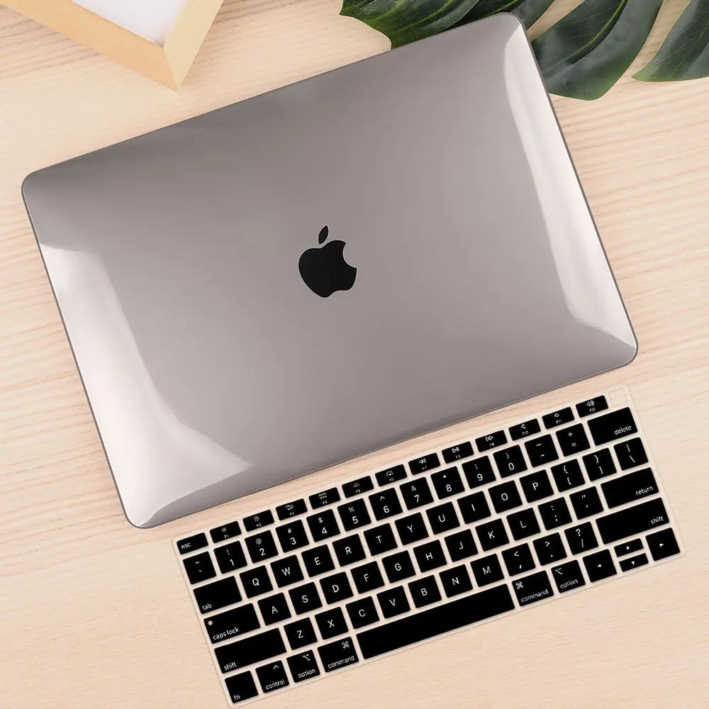 Для нового MacBook retina Pro Air 13 15 16 A2141 A2159 A1932 A1990 чехол с сенсорной панелью и клавиатурой прозрачный кристально матовый жесткий чехол