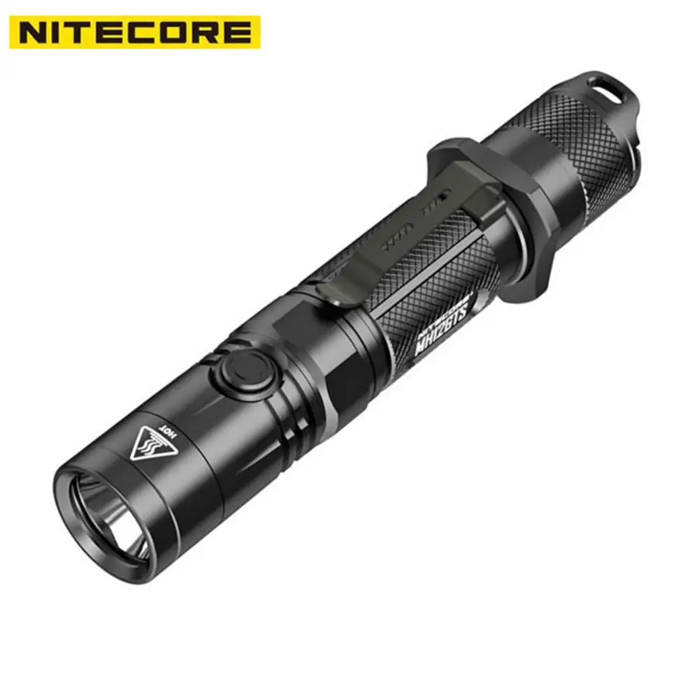 2019 NITECORE MH12GTS 1800 Lms USB Перезаряжаемый тактический фонарик 18650 аккумулятор|Фары| |