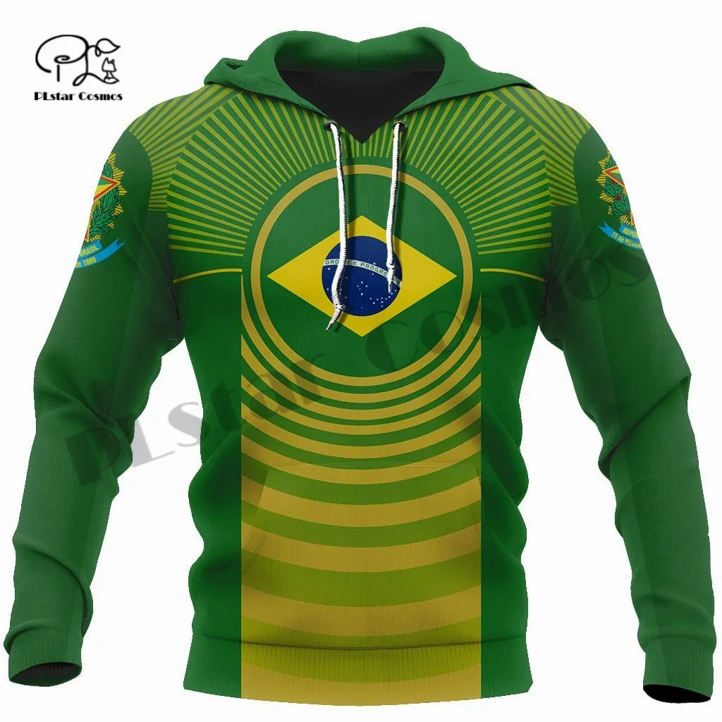 

PLstar Cosmos 3DPrint Newest Brasil Country Flag Art Unique Men/Women Cozy Hrajuku Casual Streetwear Hoodies/Zip/Sweatshirt -6