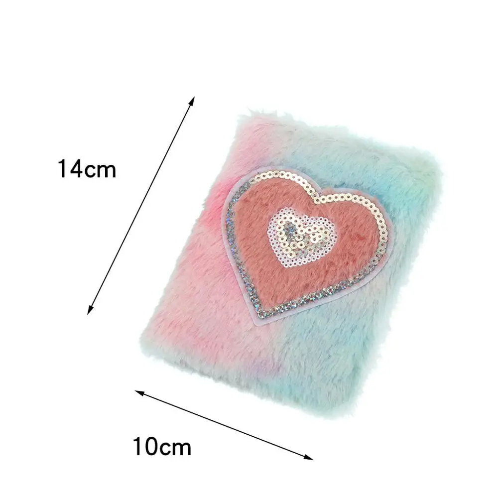 

Cute Diary Book Notebook Notepad Paper Planner Agenda Book Plush Cartoon Time Management Office School Supplies Stationery Gift